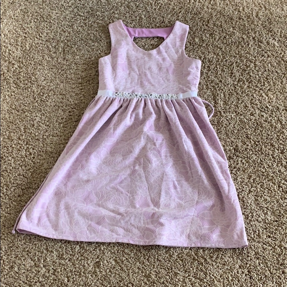 Purple dress